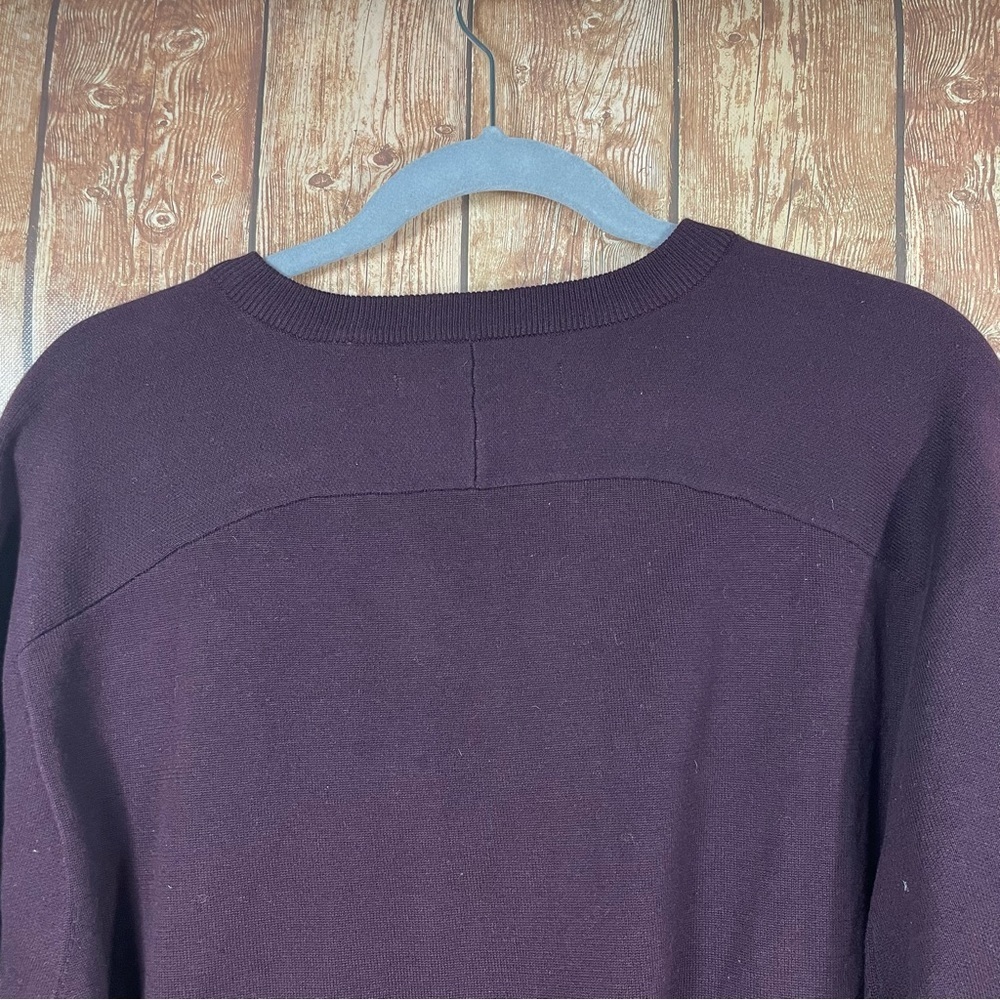 NWT PERRY ELLIS MEN V-NECK SWEATER SIZE XXL MAROON - Picture 9 of 11